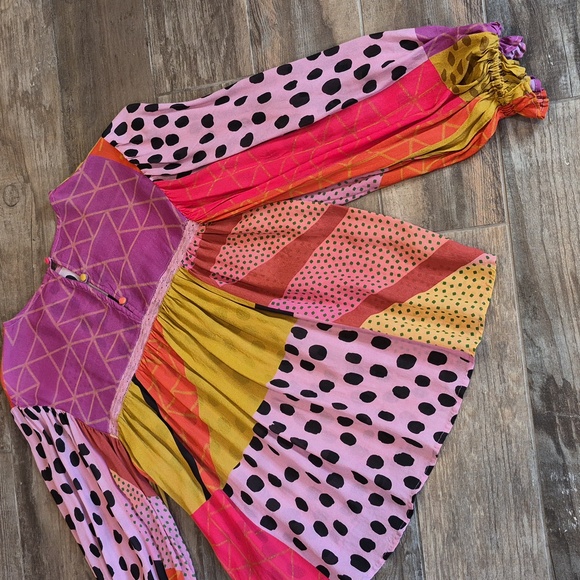 Bl^nk London x Anthropologie Miranda Eclectic Long Sleeve Top, XS - Picture 12 of 16